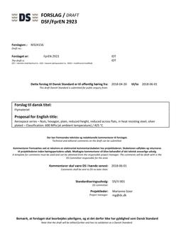 DANSK DSF/FPREN 2923