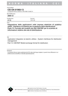 CEI EN 61968-13