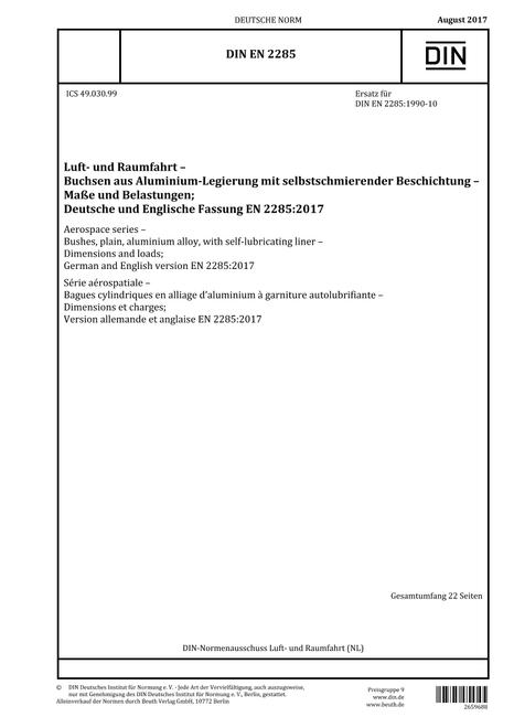 DIN EN 2285
