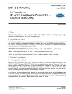 SMPTE ST 96M