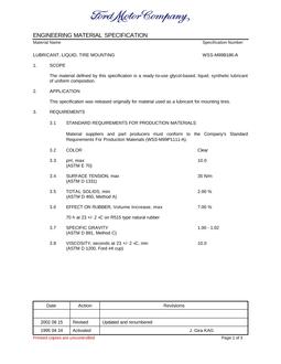 FORD WSS-M99B186-A