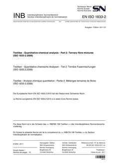 SNV SN EN ISO 1833-2