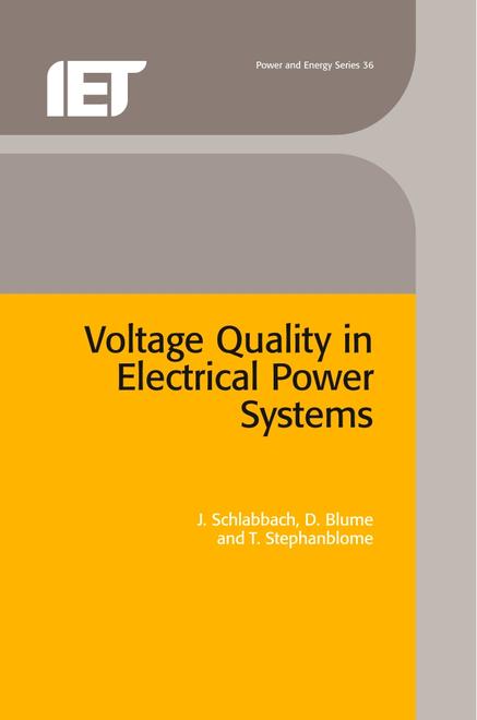 Voltage Quality in Electrical Power Systems