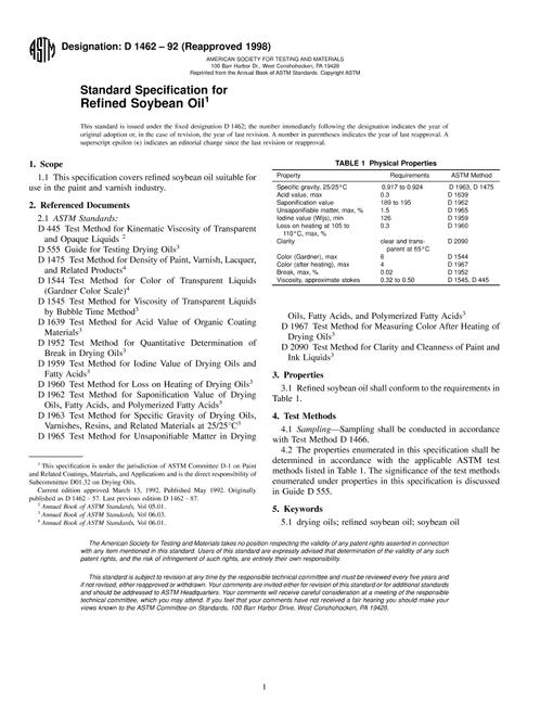 ASTM D1462-92(1998)