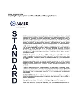 ASAE/ASABE S658-3