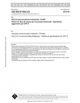 CEI EN 61784-3-8