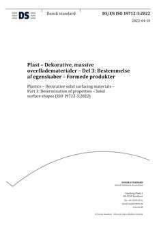 DANSK DS/EN ISO 19712-3