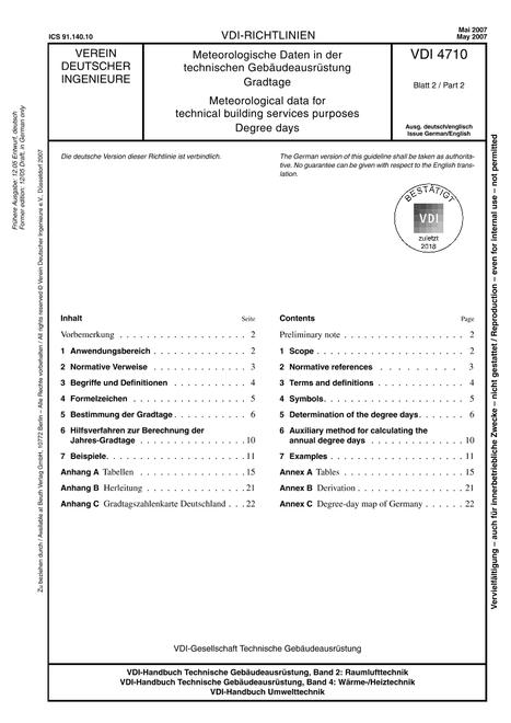 VDI VDI 4710 BLATT 2