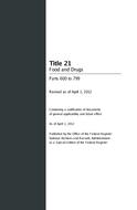 CFR 21CFR 600-799