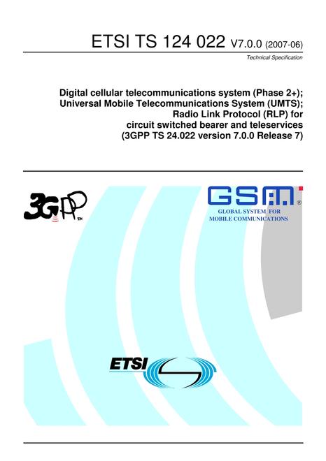 ETSI TS 124 022