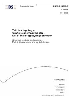 DANSK DS/ISO 14617-5