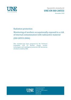 AENOR UNE-EN ISO 20553