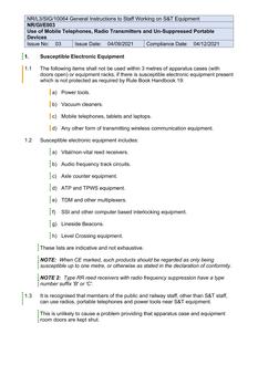 NR NR/L3/SIG/10064/GI/E003 ISSUE 3