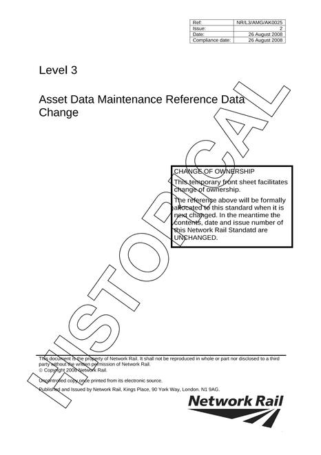 NR NR/L3/INF/AK0025 ISSUE 2