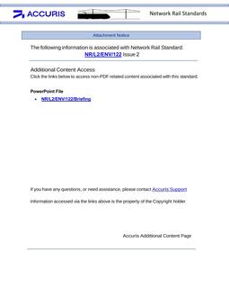 NR NR/L2/ENV/122 ISSUE 2