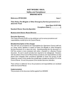 NR RT/D/C/004 ISSUE 1