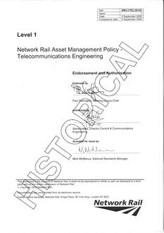 NR NR/L1/TEL/30102 ISSUE 1