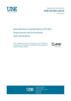 AENOR UNE-EN ISO 14632