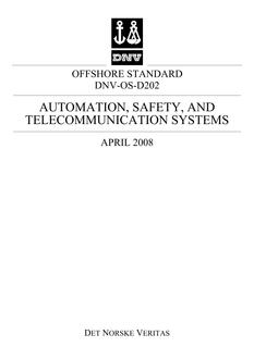 DNV DNV-OS-D202