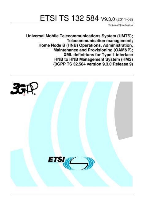 ETSI TS 132 584