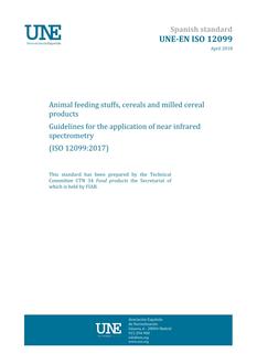 AENOR UNE-EN ISO 12099