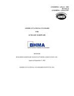 BHMA A156.16-2002