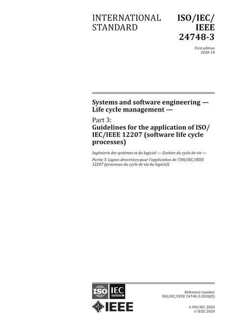 IEEE/ISO/IEC 24748-3-2020