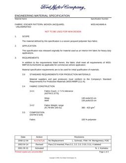 FORD WSS-M1H849-A