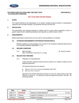 FORD WSK-M4D765-A