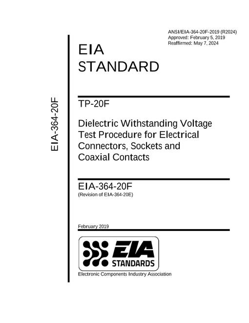 ECIA EIA-364-20F