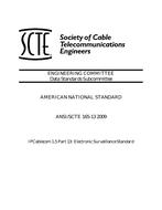 SCTE 165-13 2009