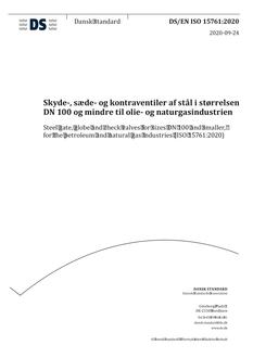 DANSK DS/EN ISO 15761