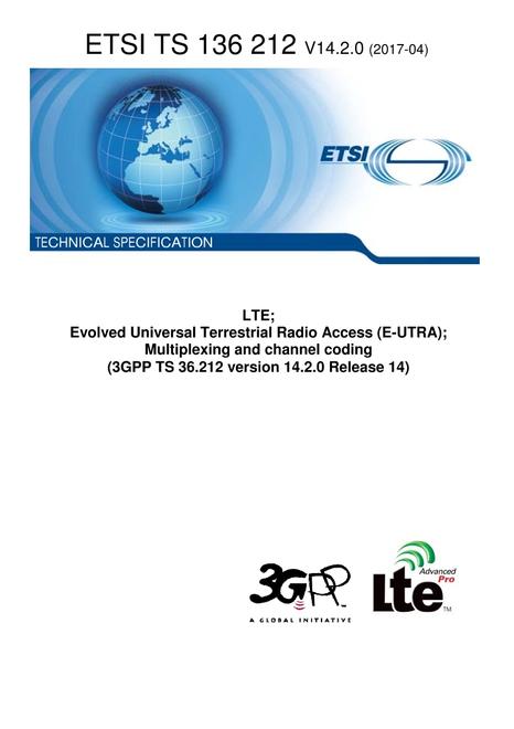 ETSI TS 136 212