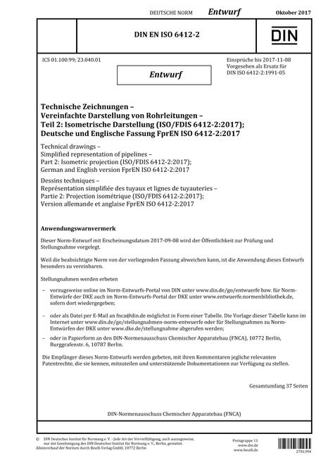 DIN EN ISO 6412-2 - DRAFT