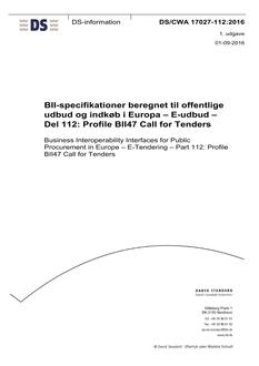 DANSK DS/CWA 17027-112