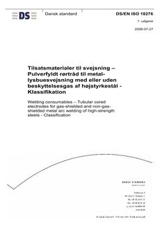 DANSK DS/EN ISO 18276