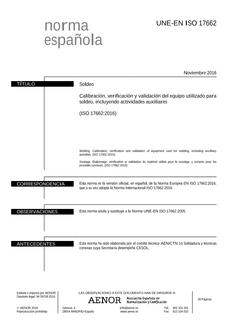AENOR UNE-EN ISO 17662