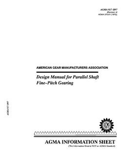 AGMA 917-B97