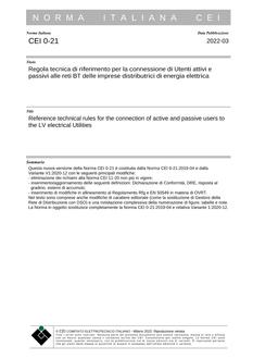 CEI 0-21