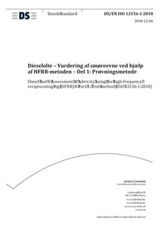 DANSK DS/EN ISO 12156-1