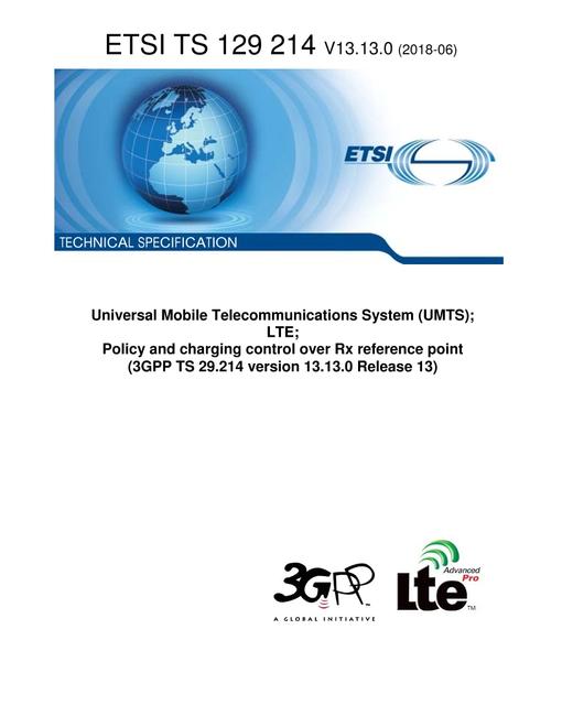 ETSI TS 129 214