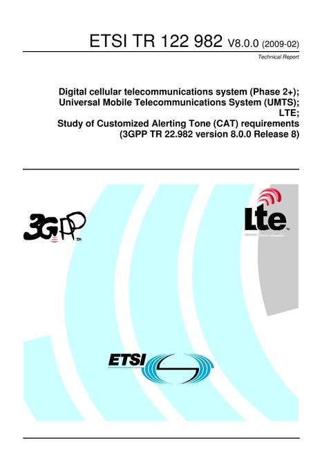 ETSI TR 122 982