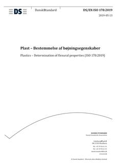 DANSK DS/EN ISO 178