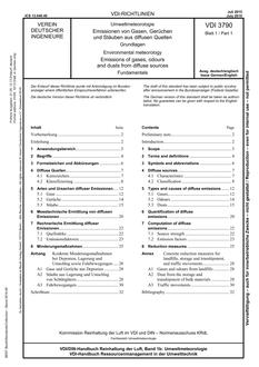VDI VDI 3790 BLATT 1