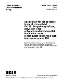 DANSK DS/EN 60317-39/A1