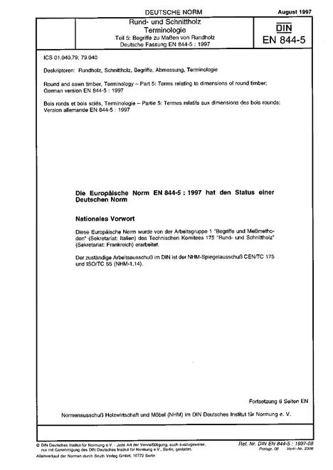 DIN EN 844-5