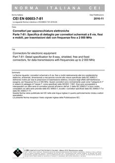 CEI EN 60603-7-81