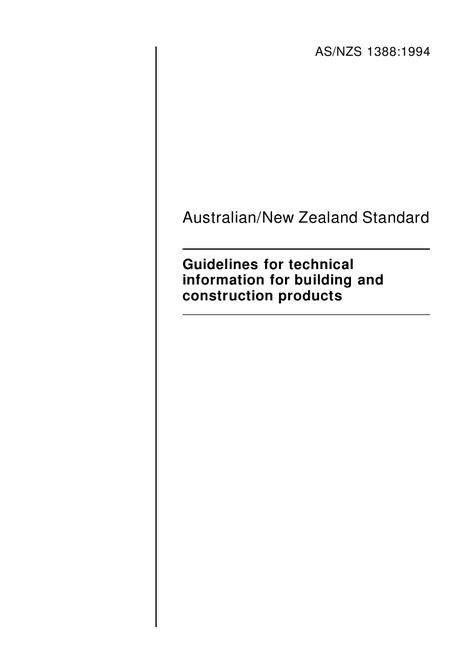 AS/NZS 1388:1994