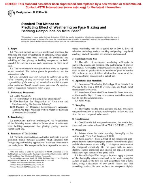 ASTM D2249-94