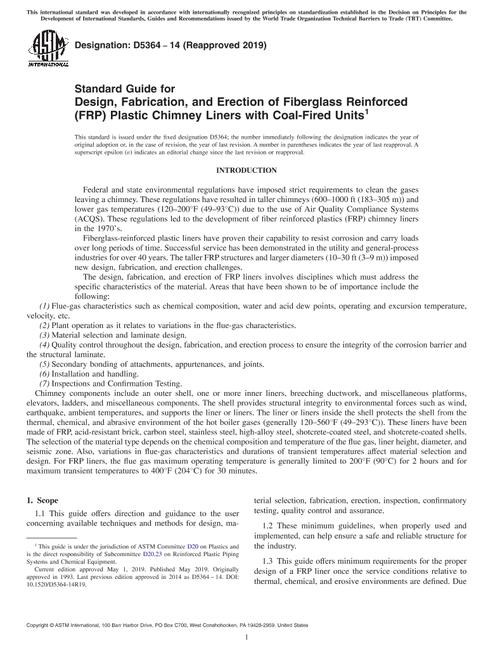 ASTM D5364-14(2019)